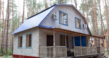 фото домов в турбазе Заря